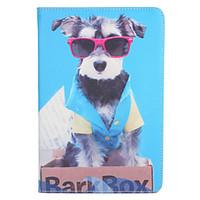 For Apple iPad Mini1 2 3/4 Case Cover with Stand Flip Pattern Full Body Case Dog Hard PU Leather