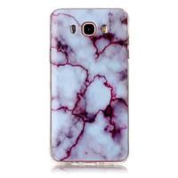 For Samsung Galaxy J710 J7 Csae Cover TPU Material IMD Process Marble Pattern Phone Soft Shell J510 J5 J310 J3 G530