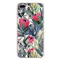 For Apple iPhone 7 7 Plus 6S 6 Plus Case Cover Flower Pattern HD Painted TPU Material Soft Case Phone Case