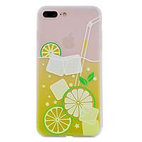 For Apple iPhone 7 Plus 7 TPU Material Summer C Drink Phone Case 6s Plus 6 Plus 6s 6