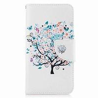 For Samsung Galaxy J5 Prime J5 (2017) Card Holder Wallet with Stand Flip Pattern Case Full Body Case Tree Hard PU Leather J7 (2017) J3 Pro J3