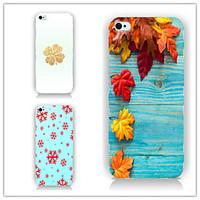 For iPhone 6 Case / iPhone 6 Plus Case Pattern Case Back Cover Case Scenery Hard PC iPhone 6s Plus/6 Plus / iPhone 6s/6