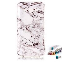 For Samsung Galaxy J7 J5 J3 (2016) Cover Case Marble Pattern Painting IMD Technology Tpu Material Phone Shell And Dust Plug Combination