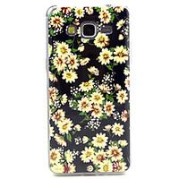 For Samsung Galaxy Case Pattern Case Back Cover Case Flower TPU Samsung Grand Prime