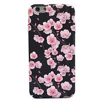 For Apple iPhone 7 7 Plus 6S 6 Plus Case Cover Flower Pattern Decal Skin Care Touch PC Material Phone Case