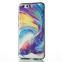 for huawei mate 8 mate 9 pro case cover colorful fish pattern relief t ...