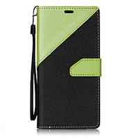 For LG V20 Stitching Double Color Leather Flip Case Cover For LG k10