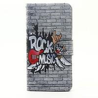 For Huawei P9 Lite P8 Lite (2017) Y625 The Rock Pattern PU Leather Case