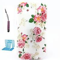 For Samsung Galaxy Case Pattern Case Back Cover Case Flower TPU Samsung Ace 4