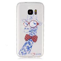 For Samsung Galaxy Case Transparent Case Back Cover Case Animal TPU SamsungS7 / S6 edge / S6 / S5 Mini / S5 / S4 Mini / S4 / S3 Mini / S3