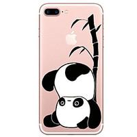 For Apple iPhone 7 7 Plus 6s 6 Plus Case Cover Panda Pattern Painted High Penetration TPU Material Soft Case Phone Case