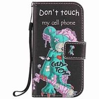 For Huawei P9 Lite P8 Lite Case Full Body with Stand /Card Holder /Wallet Cartoon Pattern
