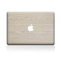 For MacBook Air 11 13/Pro13 15/Pro with Retina13 15/MacBook12 Light Color Wood Grain Decorative Skin Sticker
