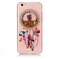 For iPhone 7 Plus 7 TPU Material Dreamcatcher Pattern Quicksand Phone Case 6s Plus 6 Plus 6S 6 5S 5 SE 5C