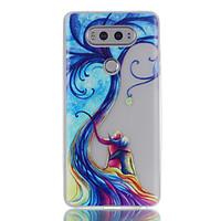 For LG G6 V20 Glow in the Dark / Translucent Case Back Cover Case Young Couple Tree Soft TPU LG X Screen K5 K7 K8 K10 G5