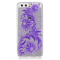 For Huawei P10 Lite P10 IMD Transparent Case Back Cover Case Ombre Flowers Soft TPU for P9 P9 Lite P8 Lite