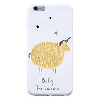 For Pattern Case Back Cover Case Animal Hard Acrylic for iPhone 7 Plus 7 6s Plus 6 Plus 6s 6 SE 5S 5