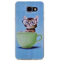 For Samsung Galaxy A510 A310 Kitten Pattern TPU High Purity Translucent Soft Phone Case