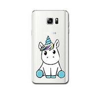 For Case Cover Ultra Thin Pattern Back Cover Case Unicorn Soft TPU for Samsung Note 5 Note 4 Note 3