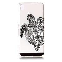 for sony xperia xz premium xa case cover tortoise pattern painted reli ...