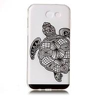 For Samsung Galaxy J3 J5 (2017) Case Cover Tortoise Pattern Painted Relief High Penetration TPU Material Phone Case J7 (2017) J3 J5 (2016)