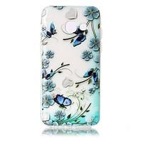 For Samsung Galaxy A3 A5 (2017) Case Cover Butterfly Love Flowers Pattern Painted Relief High Penetration TPU Material Phone Case