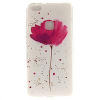 for huawei p8 lite 2017 p10 case cover a flower pattern hd painted tpu ...