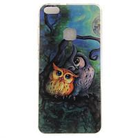 for huawei p8 lite 2017 p10 case cover owl pattern hd painted tpu mate ...