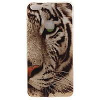 For Huawei P8 Lite (2017) P10 Case Cover Tiger Pattern HD Painted TPU Material IMD Process Phone Case P10 Lite Honor 6X Y5 II Y6 II