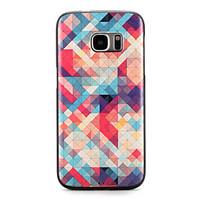 For Samsung Galaxy S7 S7edge Case Cover Pattern Back Cover Case Geometric Pattern Soft TPU