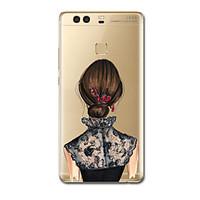 For Ultra Thin Pattern Case Back Cover Case Sexy Lady Soft TPU for Huawei P10 Plus P9 P9 Lite P9 Plus