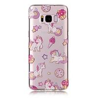for samsung galaxy s8 plus s8 case cover unicorn pattern hd painted tp ...