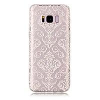 For Samsung Galaxy S8 Plus S8 Case Cover Lace Printing Pattern HD Painted TPU Material IMD Process Phone Case S7 S6 Edge S7 S6 S5