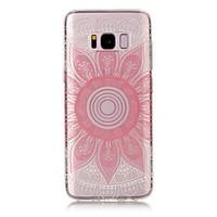 For Samsung Galaxy S8 Plus S8 Case Cover Datura Flowers Pattern HD Painted TPU Material IMD Process Phone Case S7 S6 Edge S7 S6 S5