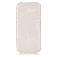 For Samsung Galaxy A3 A5 (2017) Case Cover Lace Printing Pattern HD Painted TPU Material IMD Process Phone Case A3 A5 (2016)
