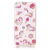 For Huawei P8 Lite (2017) P10 Lite Case Cover Unicorn Pattern HD Painted TPU Material IMD Process Phone Case P8 P9 Lite P10