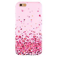 For iPhone 6 Case / iPhone 6 Plus Case / iPhone 5 Case Pattern Case Back Cover Case Heart Soft Silicone AppleiPhone 6s Plus/6 Plus /