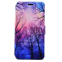 For Huawei P8 Lite (2017) P10 Case Cover Tree Pattern HD Painted Voltage TPU Process PU Skin Phone Case