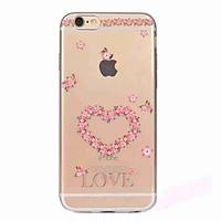 For iPhone 7 Plus 7 Case Cover Translucent Pattern Back Cover Case Heart Soft TPU for iPhone 6s Plus 6 5S 5 SE