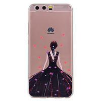 For Huawei P10 P10 Lite Phone Case Sexy Girl Pattern Soft TPU Material Phone Case P10 Plus P8 Lite (2017)