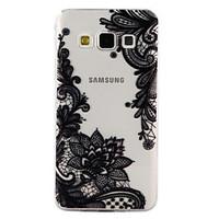 For Samsung Galaxy A3 A5 (2017) Case Cover Lace Printing Pattern Drop Glue Varnish High Quality TPU Material Phone Case A3 A5