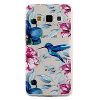 For Samsung Galaxy A3 A5 (2017) Case Cover Kingfisher Pattern Drop Glue Varnish High Quality TPU Material Phone Case A3 A5