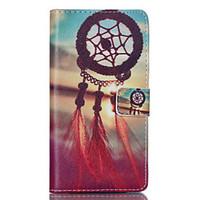 For Huawei Case / P8 Lite Wallet / Card Holder / with Stand / Flip Case Full Body Case Dream Catcher Hard PU Leather Huawei Huawei P8 Lite