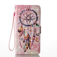 For Samsung Galaxy S8 Plus S8 Card Holder Wallet Pattern Case Full Body Case Dream Catcher Hard PU Leather for S7 edge S7 S6 edge S6