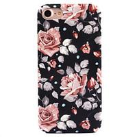 For Apple iPhone 7 7 Plus 6S 6 Plus Case Cover Flower Pattern Decal Skin Care Touch PC Material Phone Case