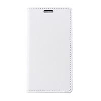 For Huawei Case Wallet / Card Holder / with Stand / Flip Case Full Body Case Solid Color Hard PU Leather Huawei Y630