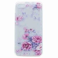 For Wiko Lenny 3 Lenny 2 Case Cover Translucent Pattern Back Cover Case Flower Soft TPU Case