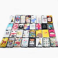 For Apple iPhone 6s iPhone 6 Case Cover Pattern Back Cover Case Cartoon Hard PC Multiple Styles Random Delivery 1 pcs