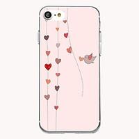 For Ultra-thin Transparent Case Back Cover Case Heart Soft TPU for iPhone 7 Plus 7 6s Plus 6 Plus 6s 6 se 5s 5