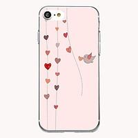 for ultra thin transparent case back cover case heart soft tpu for iph ...